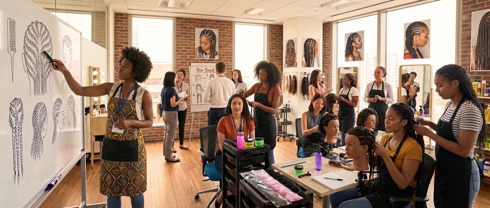 Hair Braiding Courses UK | WUB Braiding Academy — Learn Professional ...